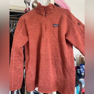 Patagonia women’s better sweater 1/4 zip fleece pullover